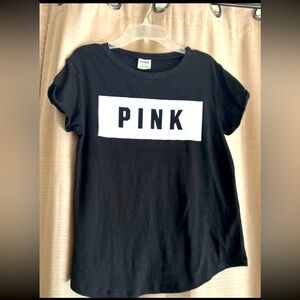 Victoria secret pink logo t shirt